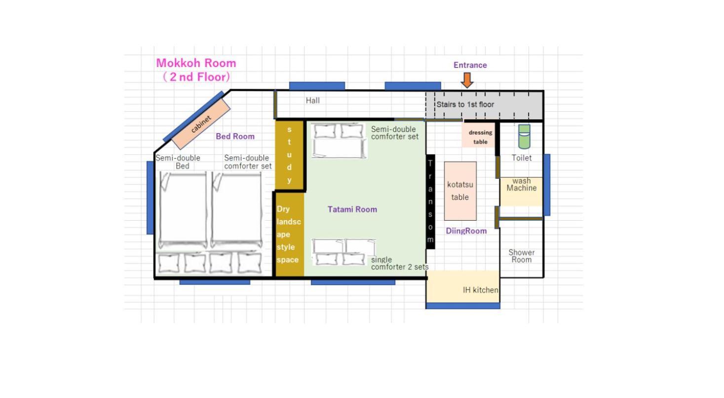 木香mokkoh Modern Japanese Style Room By Train15 Minutes To Tokyo Station מראה חיצוני תמונה